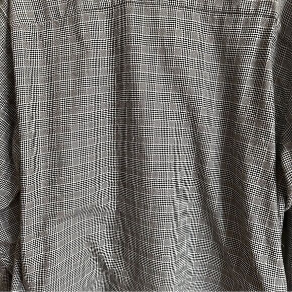Robert Graham Black and White Plaid Houndstooth Button Down Shirt 2X - Picture 10 of 11